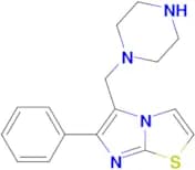 6-Phenyl-5-(piperazin-1-ylmethyl)imidazo[2,1-b]thiazole