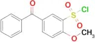 5-Benzoyl-2-methoxy-benzenesulfonyl chloride