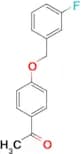 4'-(3-Fluorobenzyloxy)acetophenone