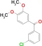 3-Chloro-3',4'-dimethoxybenzophenone