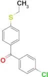 4-Chloro-4'-(ethylthio)benzophenone