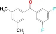 3,5-Difluoro-3',5'-dimethylbenzophenone