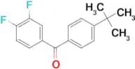 4-tert-Butyl-3',4'-difluorobenzophenone
