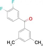 3,4-Difluoro-3',5'-dimethylbenzophenone