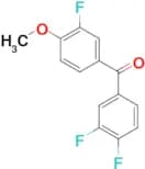 4-Methoxy-3,3',4'-trifluorobenzophenone