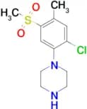 1-[2-Chloro-4-methyl-5-(methylsulfonyl)phenyl]piperazine