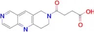 4-(3,4-Dihydropyrido[4,3-b]-1,6-naphthyridin-2(1H)-yl)-4-oxobutanoic acid