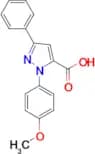 1-(4-Methoxy-phenyl)-3-phenyl-1H-pyrazole-5-carboxylic acid