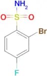 2-Bromo-4-fluorobenzenesulfonamide