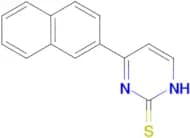 4-Naphthalen-2-yl-pyrimidine-2-thiol