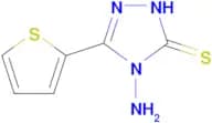 4-Amino-5-thiophen-2-yl-4 H -[1,2,4]triazole-3-thiol