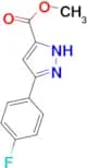 5-(4-Fluoro-phenyl)-1H-pyrazole-3-carboxylic acid methyl ester