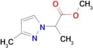 2-(3-Methyl-pyrazol-1-yl)-propionic acid methyl ester