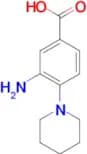 3-Amino-4-piperidin-1-yl-benzoic acid