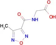 [(4-Methyl-furazan-3-carbonyl)-amino]-acetic acid