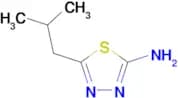 5-Isobutyl-[1,3,4]thiadiazol-2-ylamine