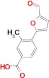 4-(5-Formyl-furan-2-yl)-3-methyl-benzoic acid