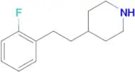 4-[2-(2-Fluoro-phenyl)-ethyl]-piperidine
