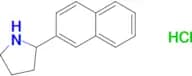 2-Naphthalen-2-yl-pyrrolidine; hydrochloride