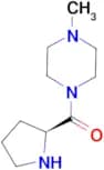(4-Methyl-piperazin-1-yl)-(S)-pyrrolidin-2-yl-methanone