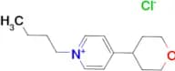 1-Butyl-4-(tetrahydro-2H-pyran-4-yl)pyridinium chloride