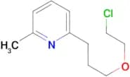 2-[3-(2-Chloro-ethoxy)-propyl]-6-methyl-pyridine