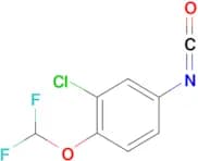 2-Chloro-1-difluoromethoxy-4-isocyanato-benzene