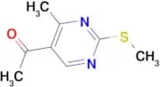 1-(4-Methyl-2-methylthio-pyrimidin-5-yl)-ethanone