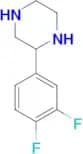 2-(3,4-Difluorophenyl)piperazine