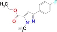 Ethyl 3-(4-Fluorophenyl)-1-methyl-1H-pyrazole-5-carboxylate