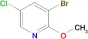 3-Bromo-5-chloro-2-methoxypyridine