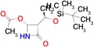 (3R,4R)-4-Acetoxy-3-[(R)-1-(tert-butyldimethylsilyloxy)ethyl]azetidin-2-one