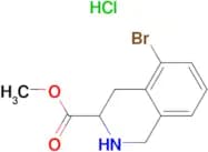5-Bromo-1,2,3,4-tetrahydroisoquinoline-3-carboxylic acid methyl ester hydrochloride