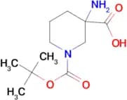 1-N-Boc-3-Amino-piperidine-3-carboxylic acid