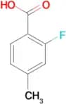 2-Fluoro-4-methylbenzoic acid