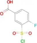 3-Chlorosulfonyl-4-fluoro-benzoic acid