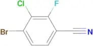 4-Bromo-3-chloro-2-fluorobenzonitrile
