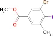 Methyl 3-bromo-4-iodo-5-methylbenzoate