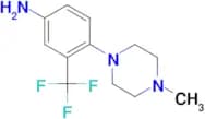 4-(4-Methylpiperazin-1-yl)-3-(trifluoromethyl)aniline