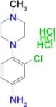 1-(4-Amino-2-chlorophenyl)-4-methylpiperazine trihydrochloride
