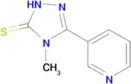 4-Methyl-5-pyridin-3-yl-4H-[1,2,4]triazole-3-thiol