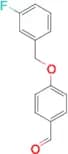 4-(3-Fluorobenzyloxy)benzaldehyde