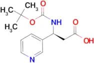 (S)-N-Boc-3-(3-pyridyl)-β-alanine