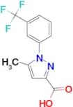 5-Methyl-1-(3-trifluoromethyl-phenyl)-1H-pyrazole-3-carboxylic acid