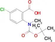 N-Boc-N-methyl-5-chloro anthranilic acid