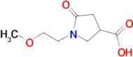 1-(2-Methoxyethyl)-5-oxopyrrolidine-3-carboxylic acid