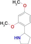 2-(2,4-Dimethoxyphenyl)pyrrolidine