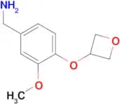 [3-Methoxy-4-(oxetan-3-yloxy)phenyl]methanamine