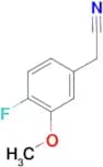 4-Fluoro-3-methoxyphenylacetonitrile