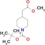Tert-Butyl 4-(2-methoxy-2-oxoethyl)piperidine-1-carboxylate
